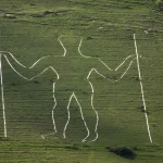 The Long Man of Wilmington on Windover Hill
