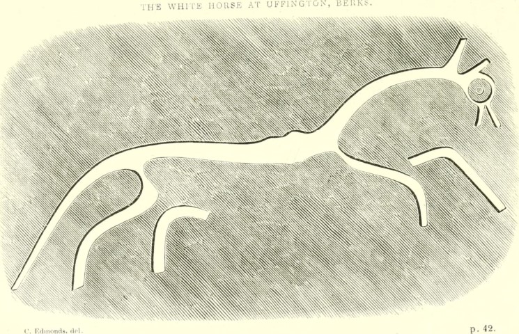 Uffington White Horse Illustration